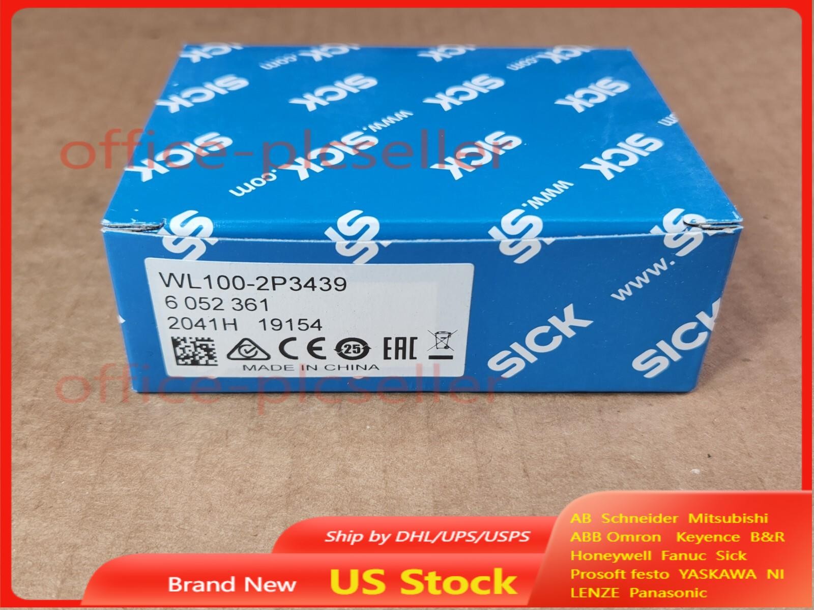SICK WL100-2P3439 Photoelectric Sensor New One WL1002P3439 Free Shipping