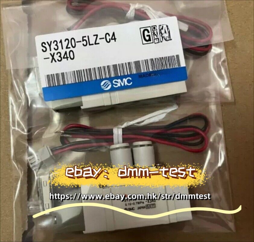 1PC New SMC SY3120-5LZ-C4-X340 Solenoid Valve SY31205LZC4X340 Free Shipping&dmm