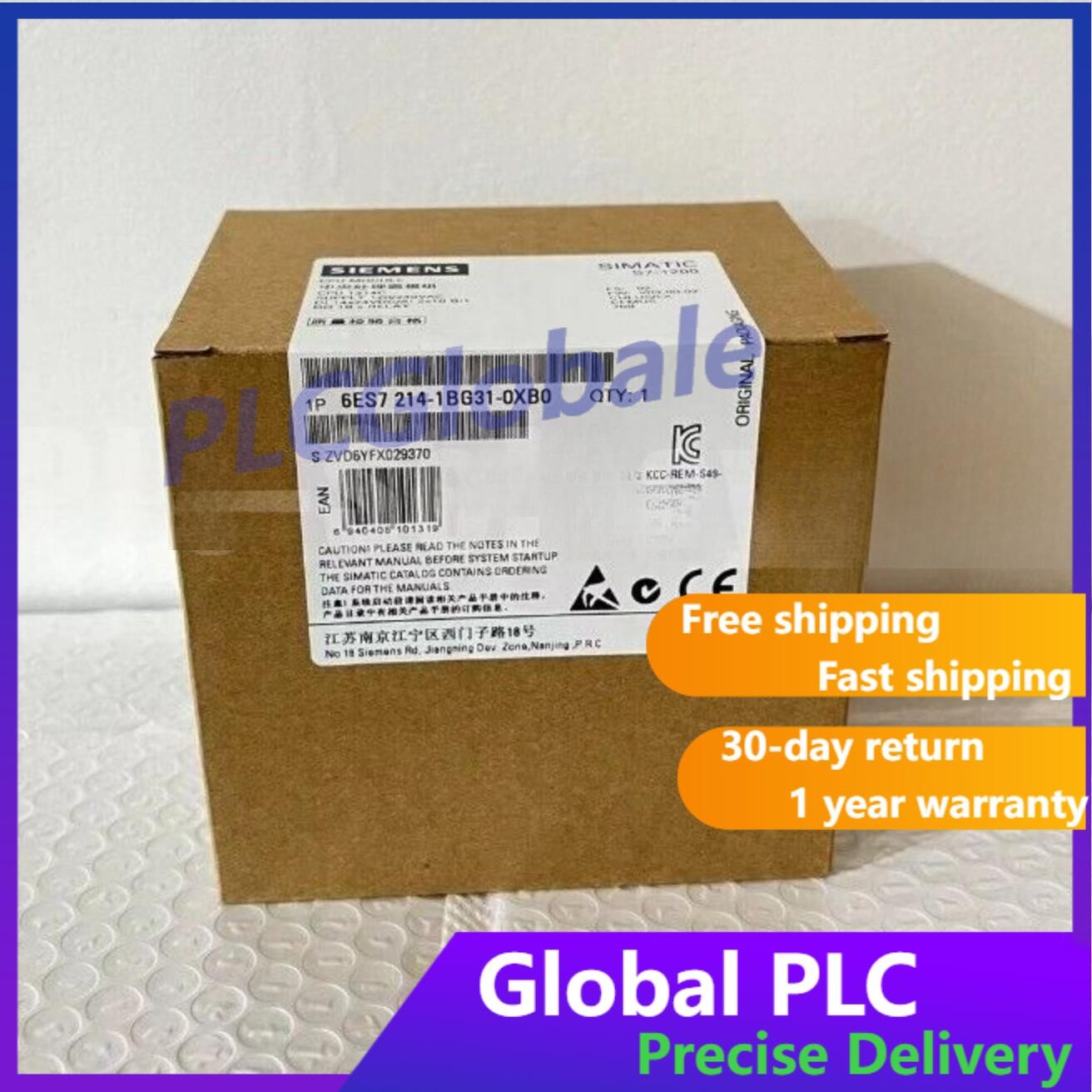New Siemens SIPLUS S7-1200 CPU 1214c 6ES7214-1BG31-0XB0 6ES72141BG310XB0
