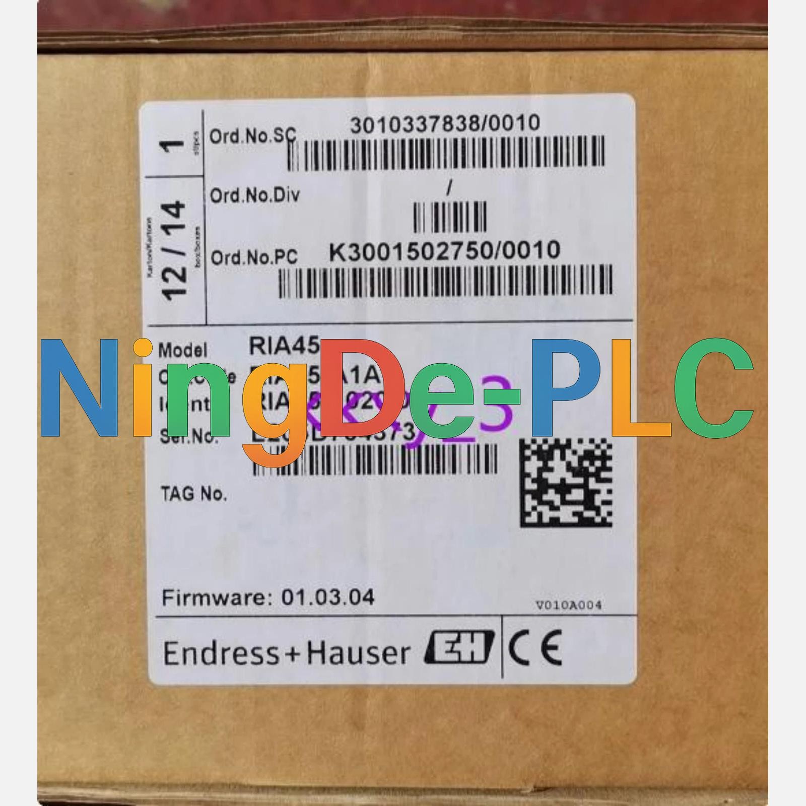 1 PCS Brand New RIA45-A1A1 Multi functional Panel Process Monitor E+H