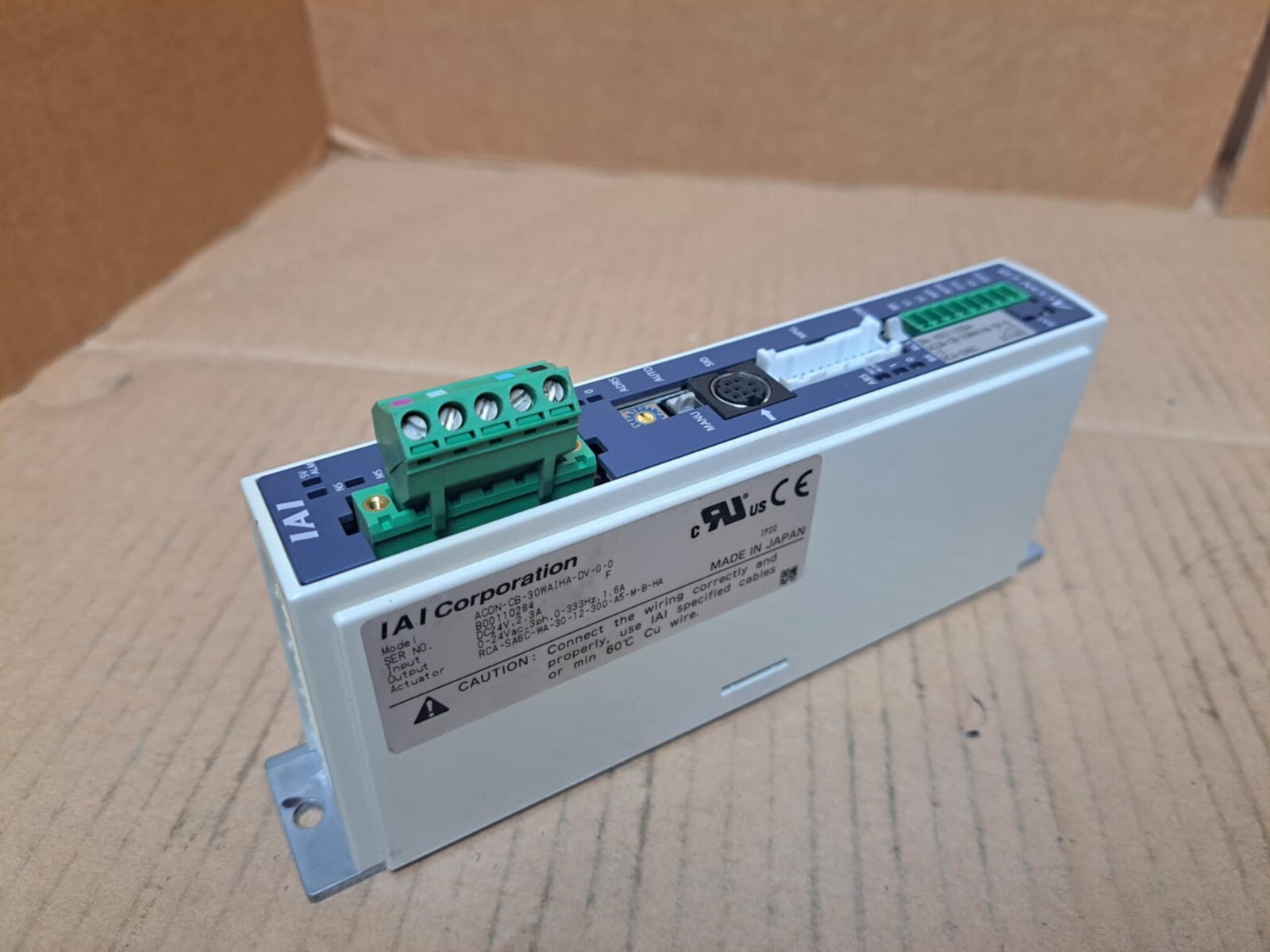 IAI Corporation Controller Model ACON-CB-30WAIHA-DV-0-0