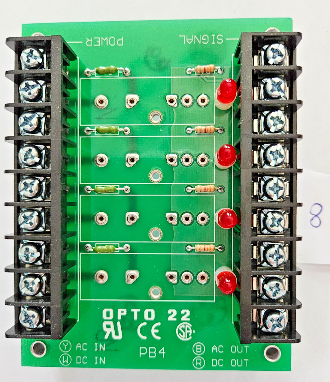 OPTO 22 PB4 Power Board 1118