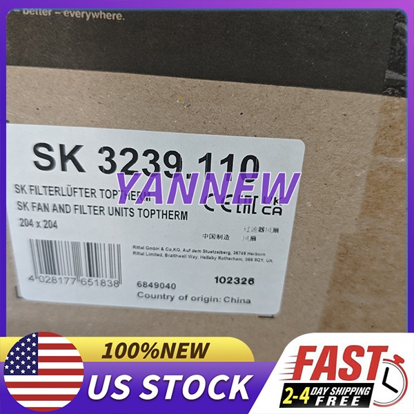RITTAL 3239710 SK Filter fan 100m³/h 115V 50/60Hz SK 3239.110