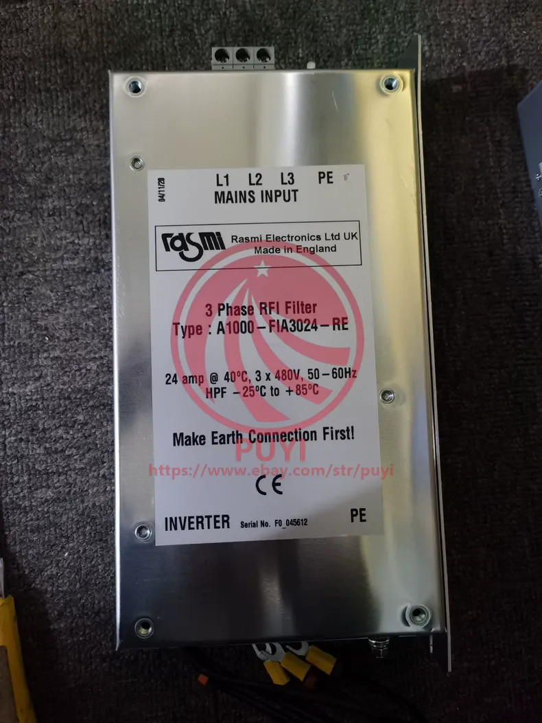 1PC NEW A1000-FIA3024-RE Three phase RFI filter Via DHL or FedEX or UPS