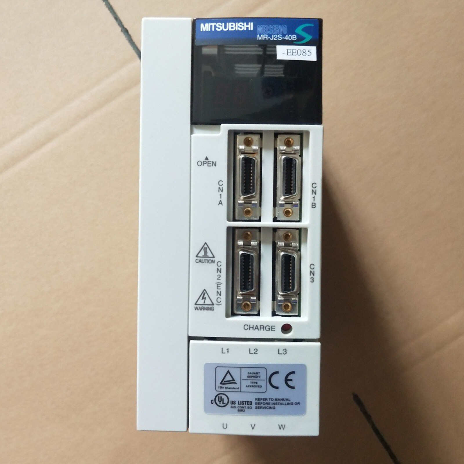 Used Mitsubishi MR-J2S-40B-EE085 AC SERVO AMPLIFIER Free Shipping