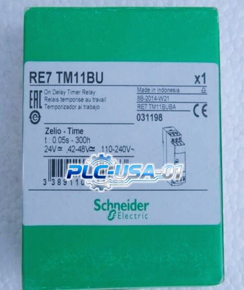 RE7TM11BU 1PCS Brand New Schneider RE7TM11BU Timer Delay Relay Deliver quickly