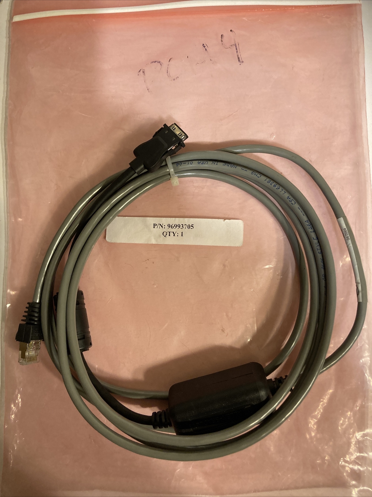 Allen Bradley 1784-PCM4 Series B DH485 RJ45 Communication Cable for 1784-PCMK/B