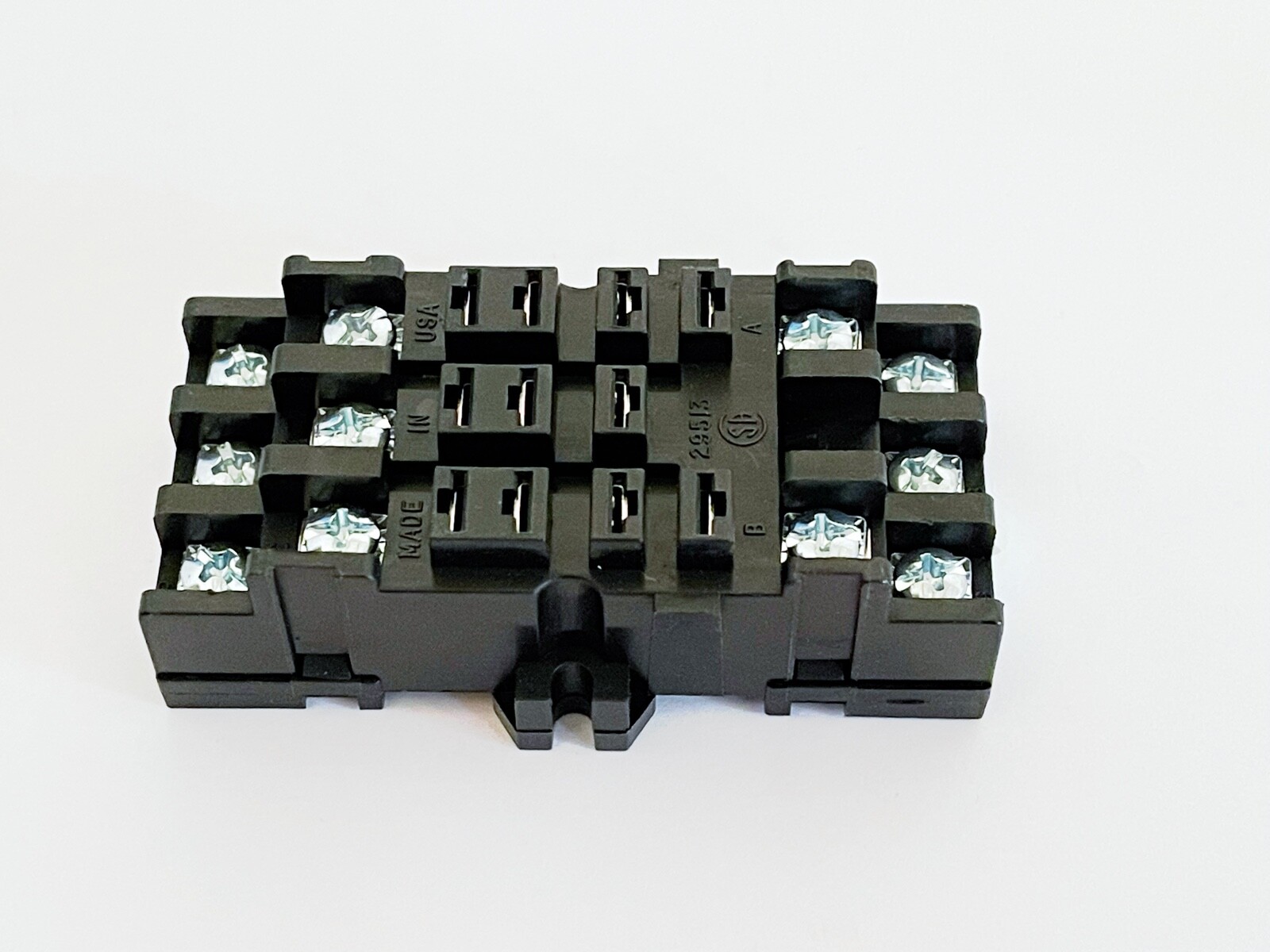 Omron PTF11PC Relay Socket Standard Square 11 Pin 10A @ 300V AC 3PDT Elevator