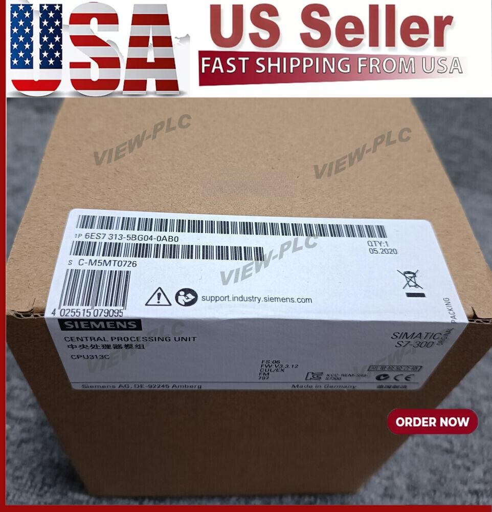 6ES7313-5BG04-0AB0 New original Siemens 6ES7 313-5BG04-0AB0 1PCS Fast delivery