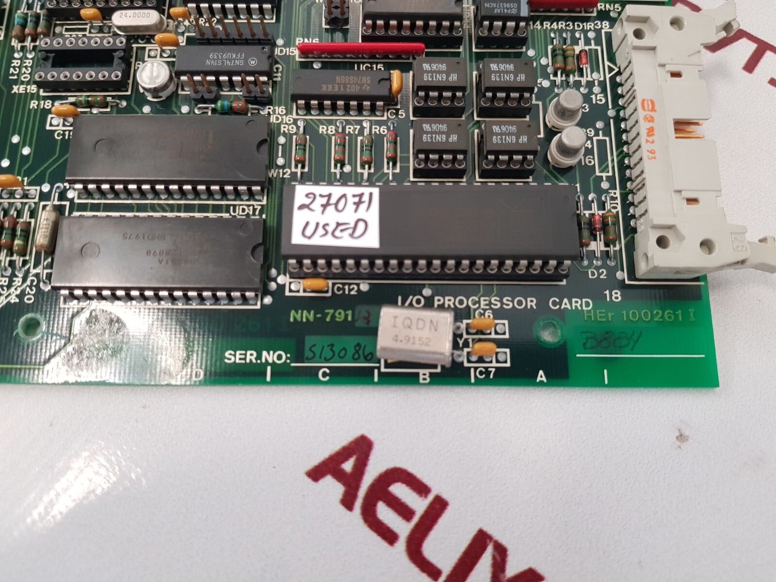 Nor control nn-791.12 i/o processor card her100261i
