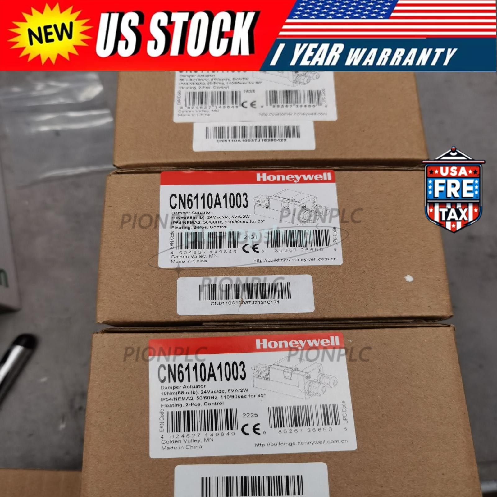 1PCS New Honeywell damper drive floating point regulated CN6110A1003 Fast Ship