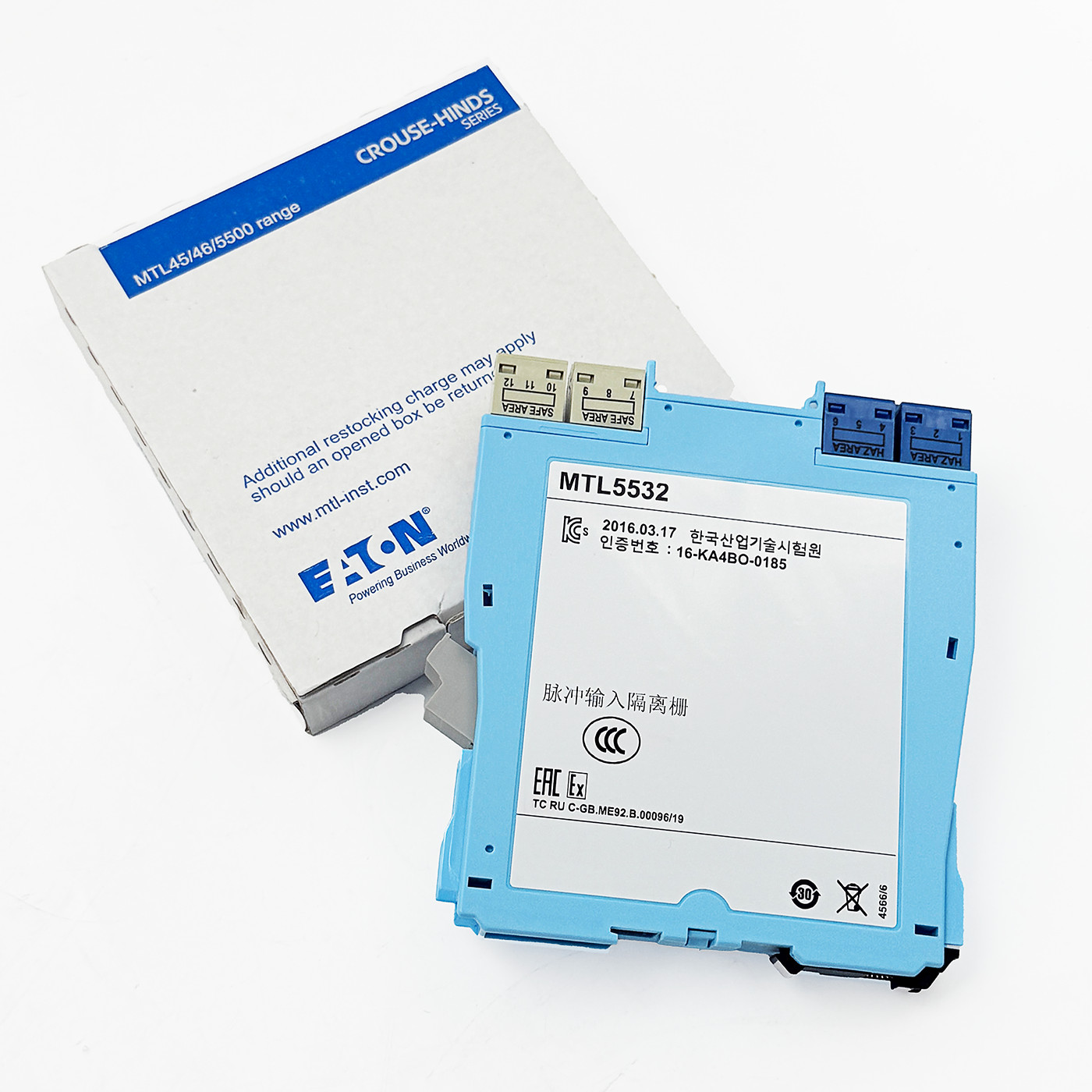 One Brand New Eaton MTL 5532 Intrinsically Safe Barrier Fast delivery