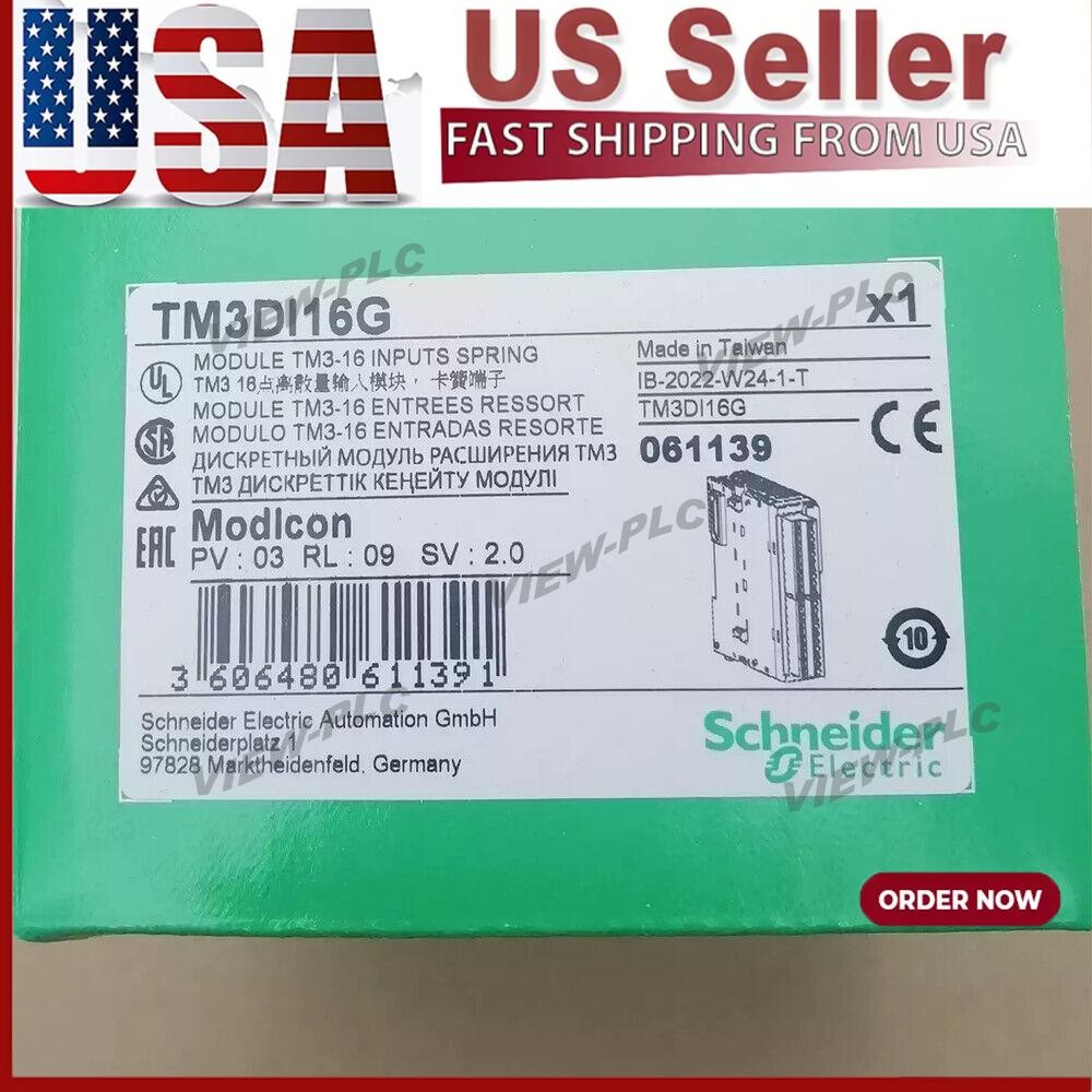 TM3DI16G Schneider TM3DI16G Module New In Box Free Shipping