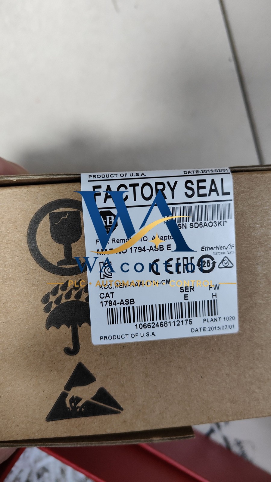 Factory Sealed Allen-Bradley 1794-ASB Real US stock Free tax
