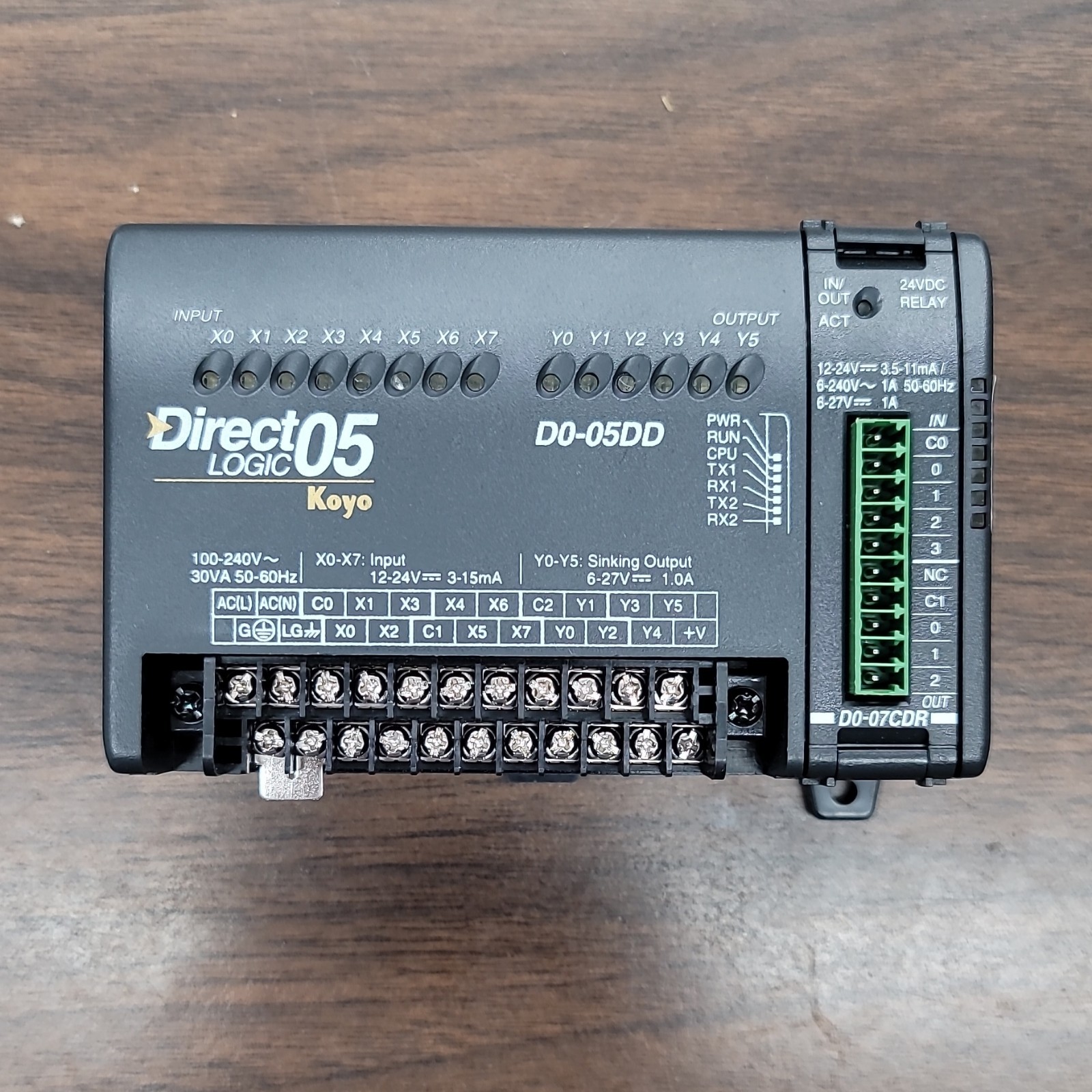 Koyo D0-05DD DirectLogic 05 PLC Processor Module