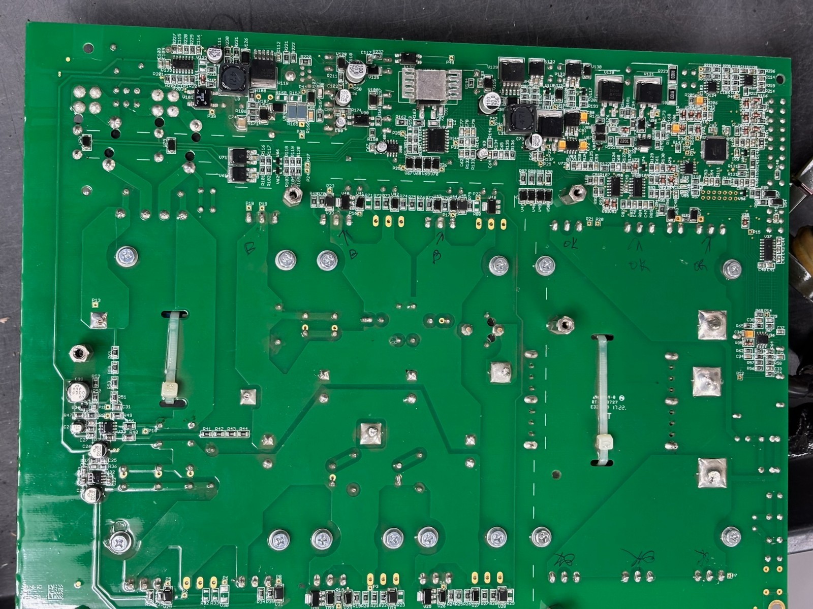 USED BLOWN Lincoln Electric Circuit Board 9SS31129-2 rebuild Power Mig 210MP VP