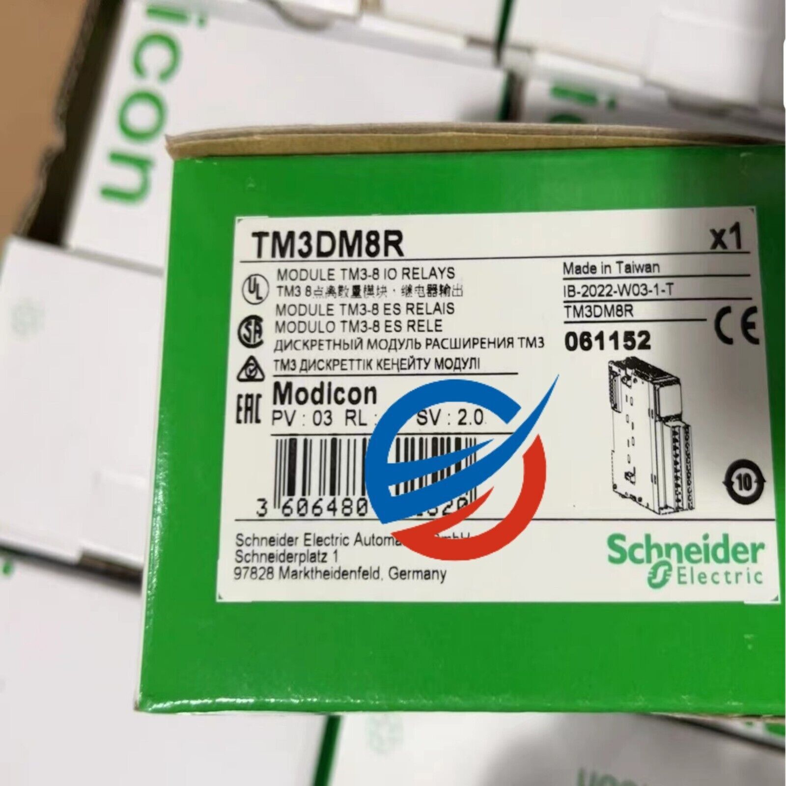 TM3DM8R brand new programmable module control
