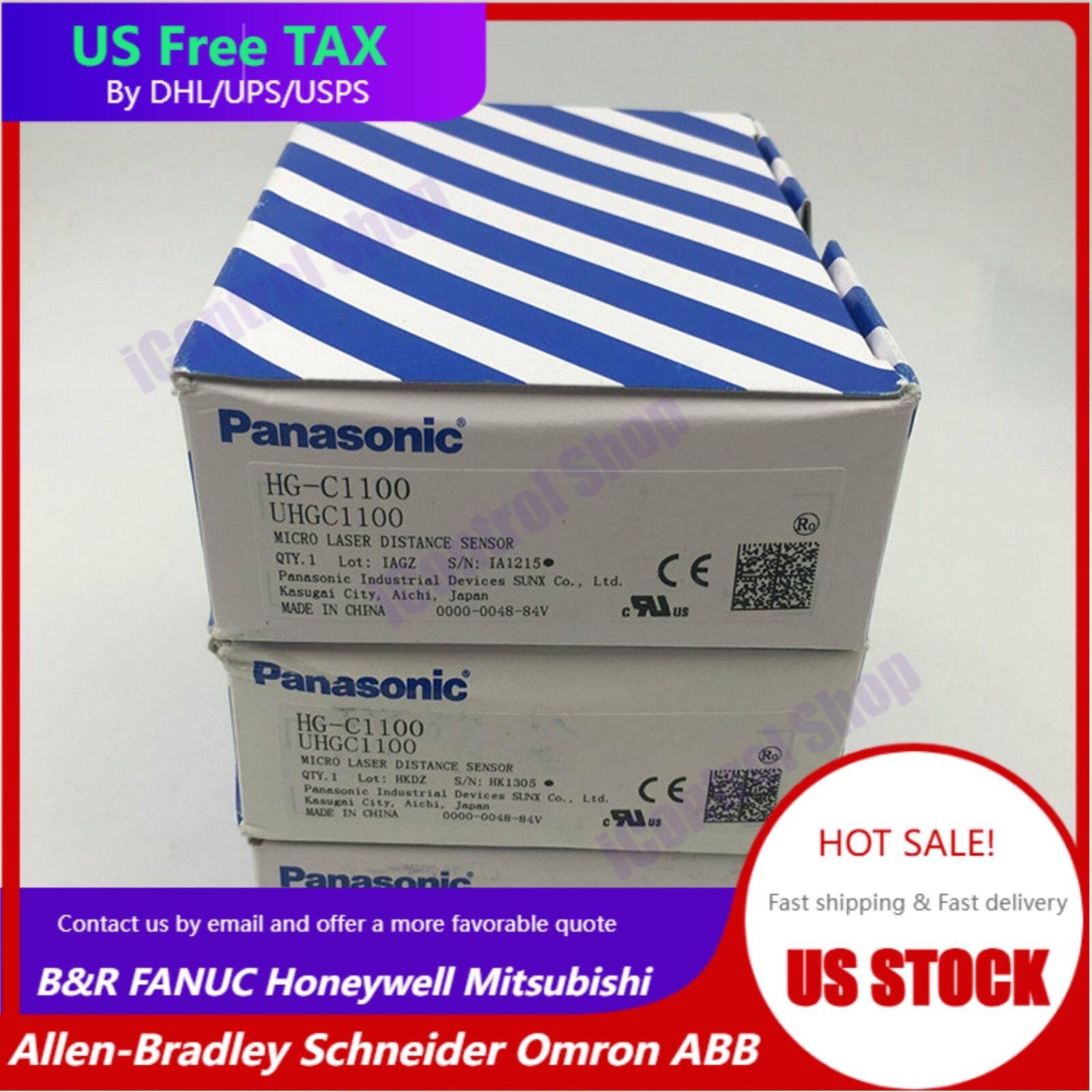 NEW Panasonic Laser Displacement Sensor HG-C1100 In Box