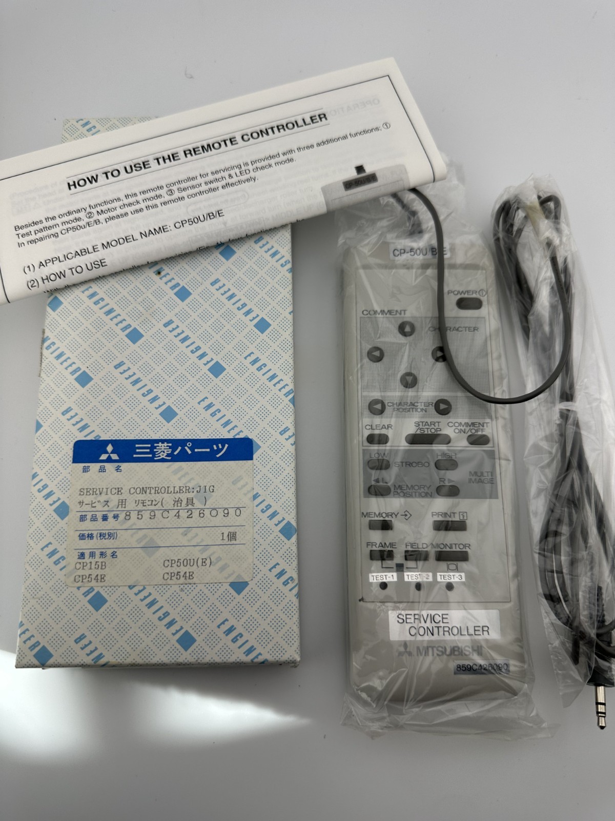 Mitsubishi Service Controller JIG CP-50U(E) NOS Remote 859C426090 New