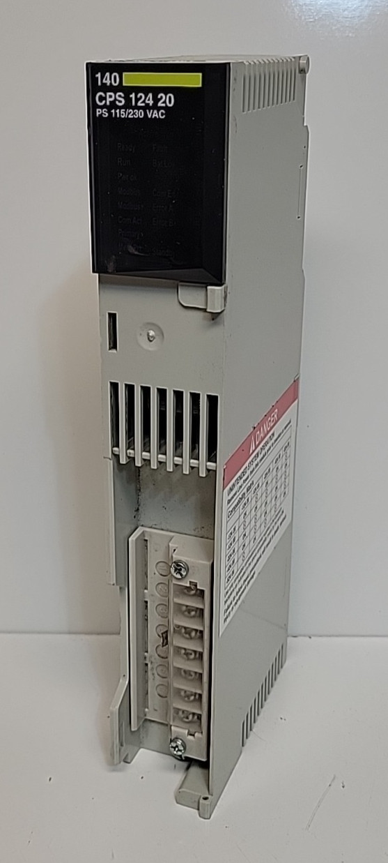 SCHNEIDER ELECTRIC 140 CPS 124 20 140CPS12420 PLC Modicon Quantum Module