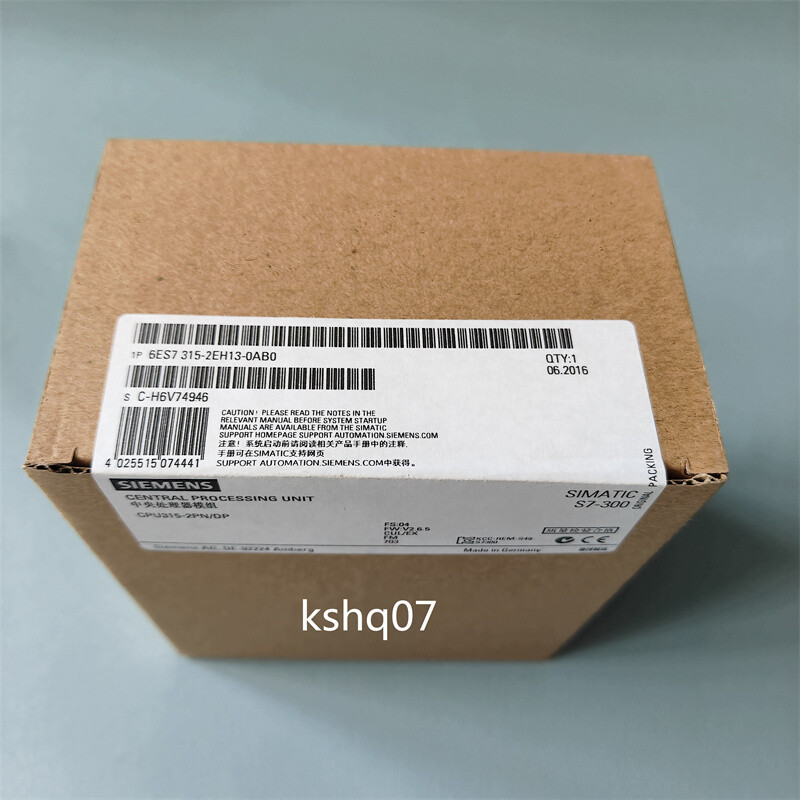 Siemens S7-300 CPU module 6ES7315-2EH13-0AB0 6ES7 315-2EH13-0AB0 Fast Delivery