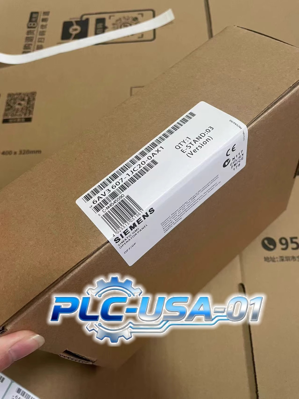 1PCS New Siemens 6AV3607-1JC20-0AX1 Touch Screen 6AV3607-1JC20-0AX1 Fast ship