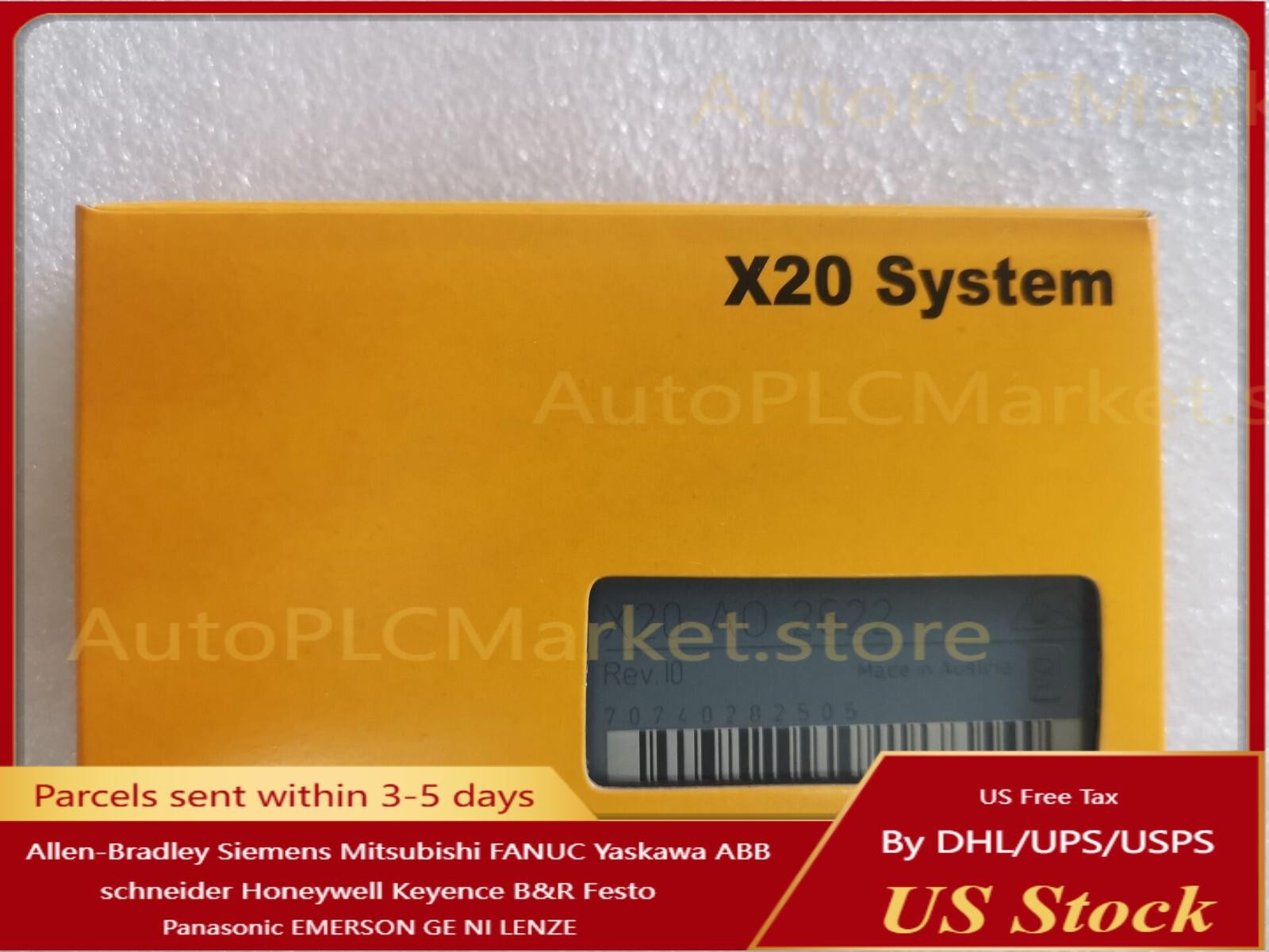 X20AO2622 1PCS New Sealed for B&R X20AO2622 X20 AO 2622 PLC Analog Output Module