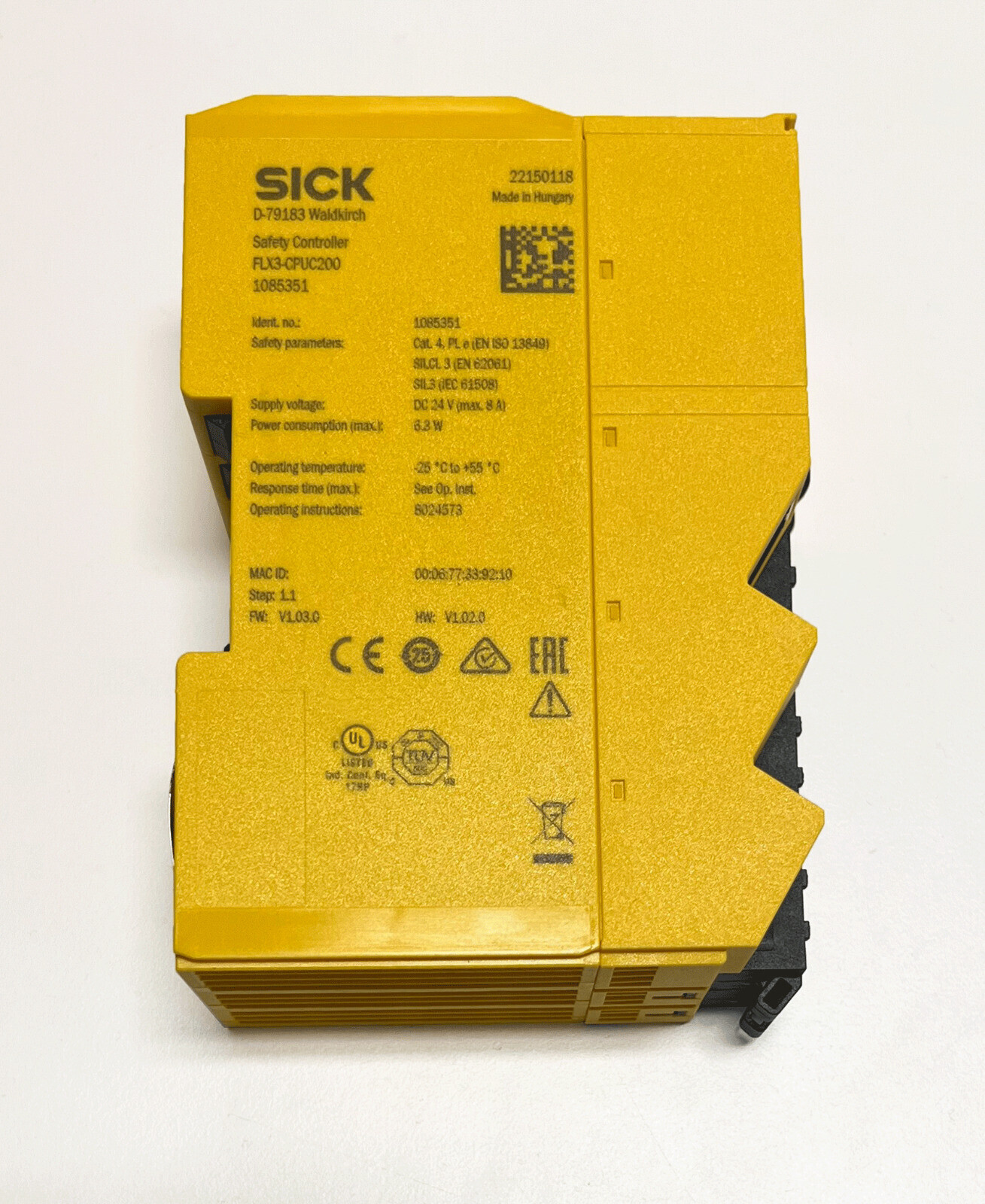 high quality SICK FLX3-CPUC200 SAFETY CONTROLLER 1085351 Brand New