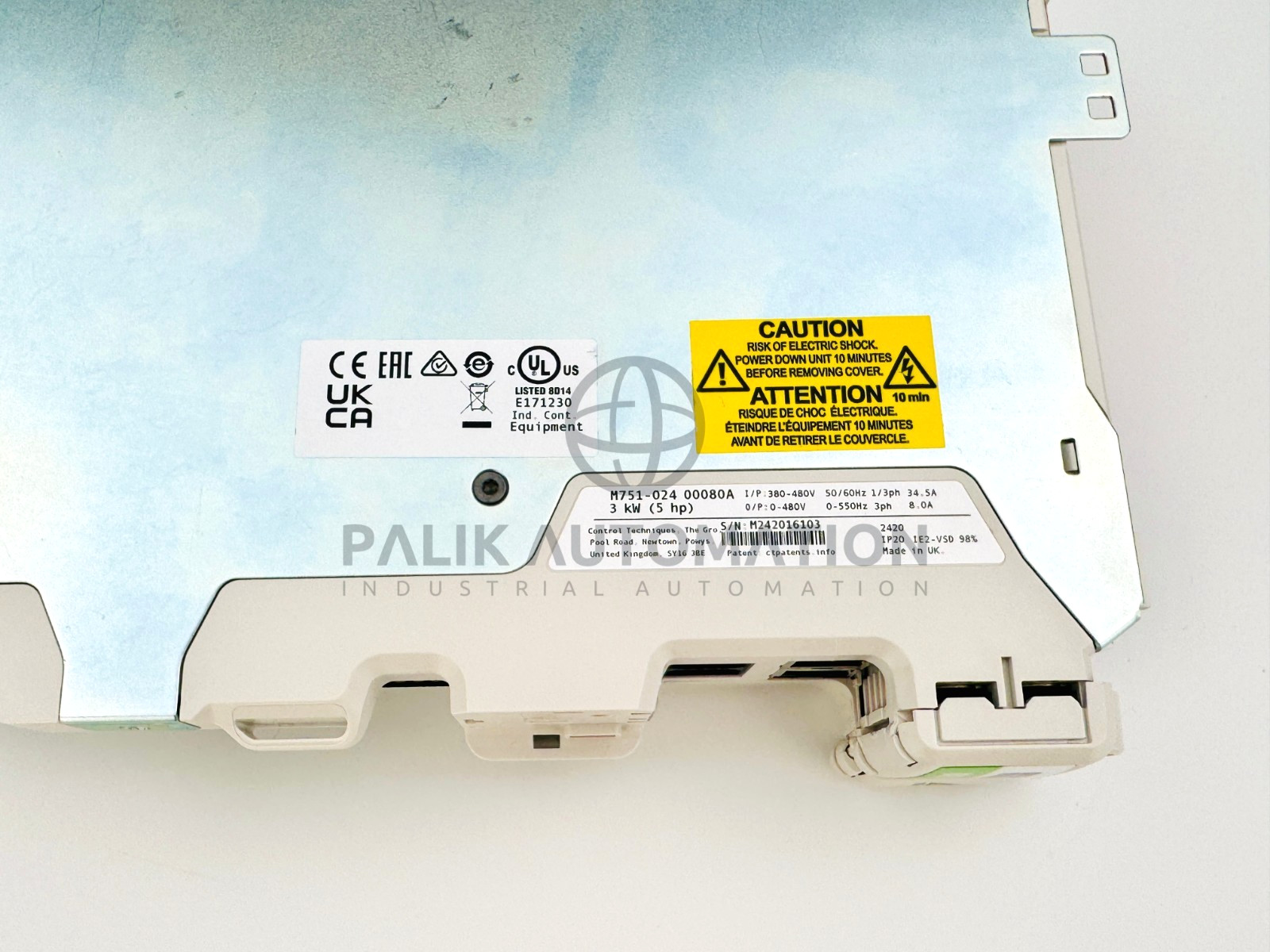 NIDEC Control Techniques M751-024 00080A 3.0kW Digitax HD NEW