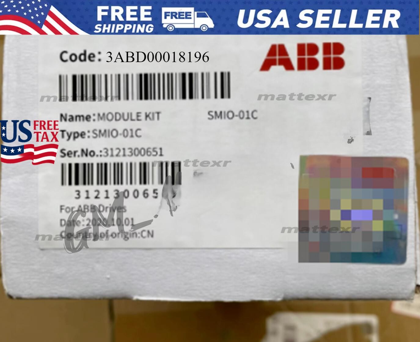 SMIO-01C ABB inverter IO CPU ACS550 control board interface board No Keypad