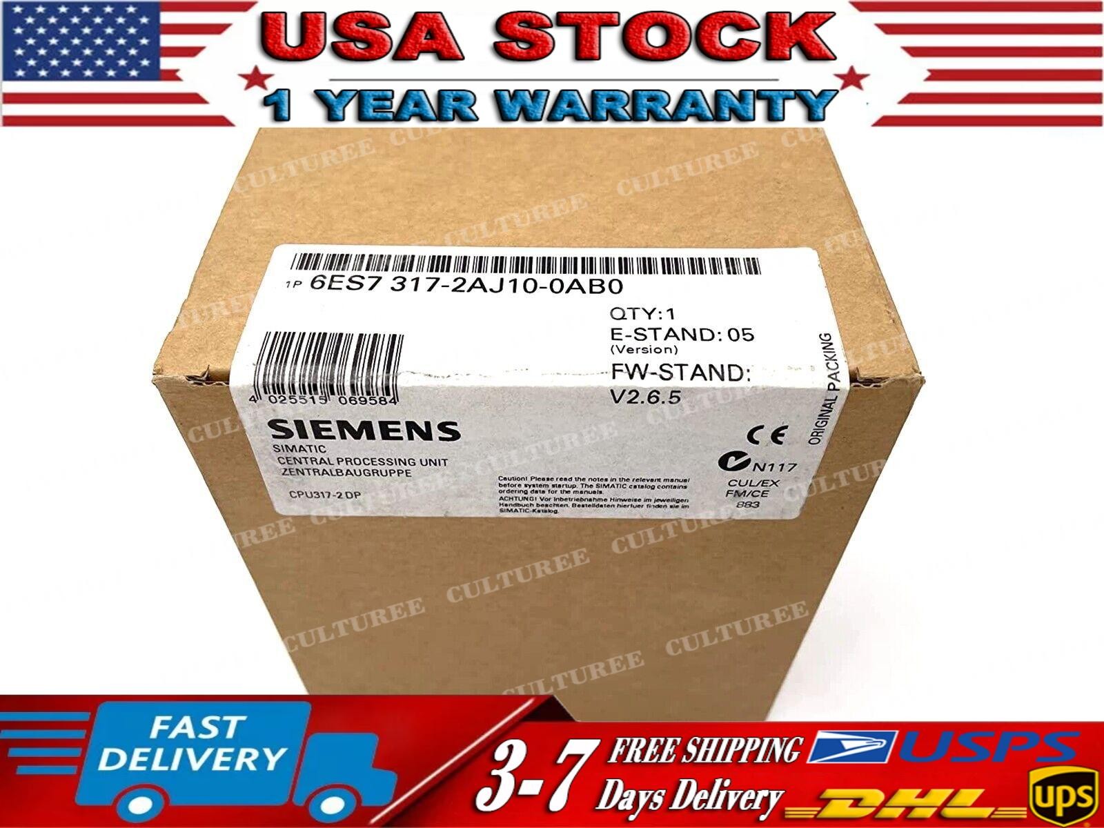 NEW Siemens 6ES7 317-2AJ10-0AB0 6ES7317-2AJ10-0AB0 Controller Module