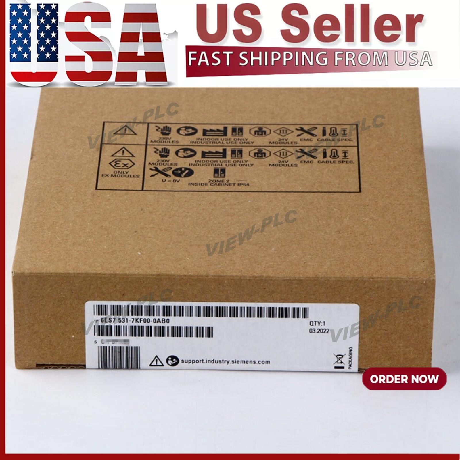 New Siemens 6ES7531-7KF00-0AB0 6ES7 531-7KF00-0AB0 S7-1500 analog input module