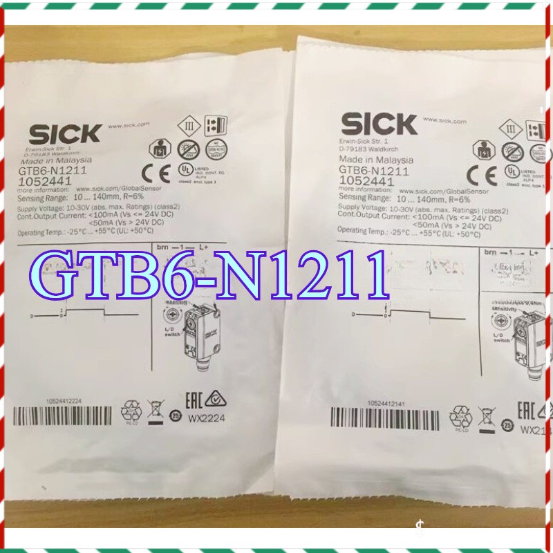 GTB6-N1211 1PCS New SICK Photoelectric Sensor GTB6-N1211 Deliver quickly