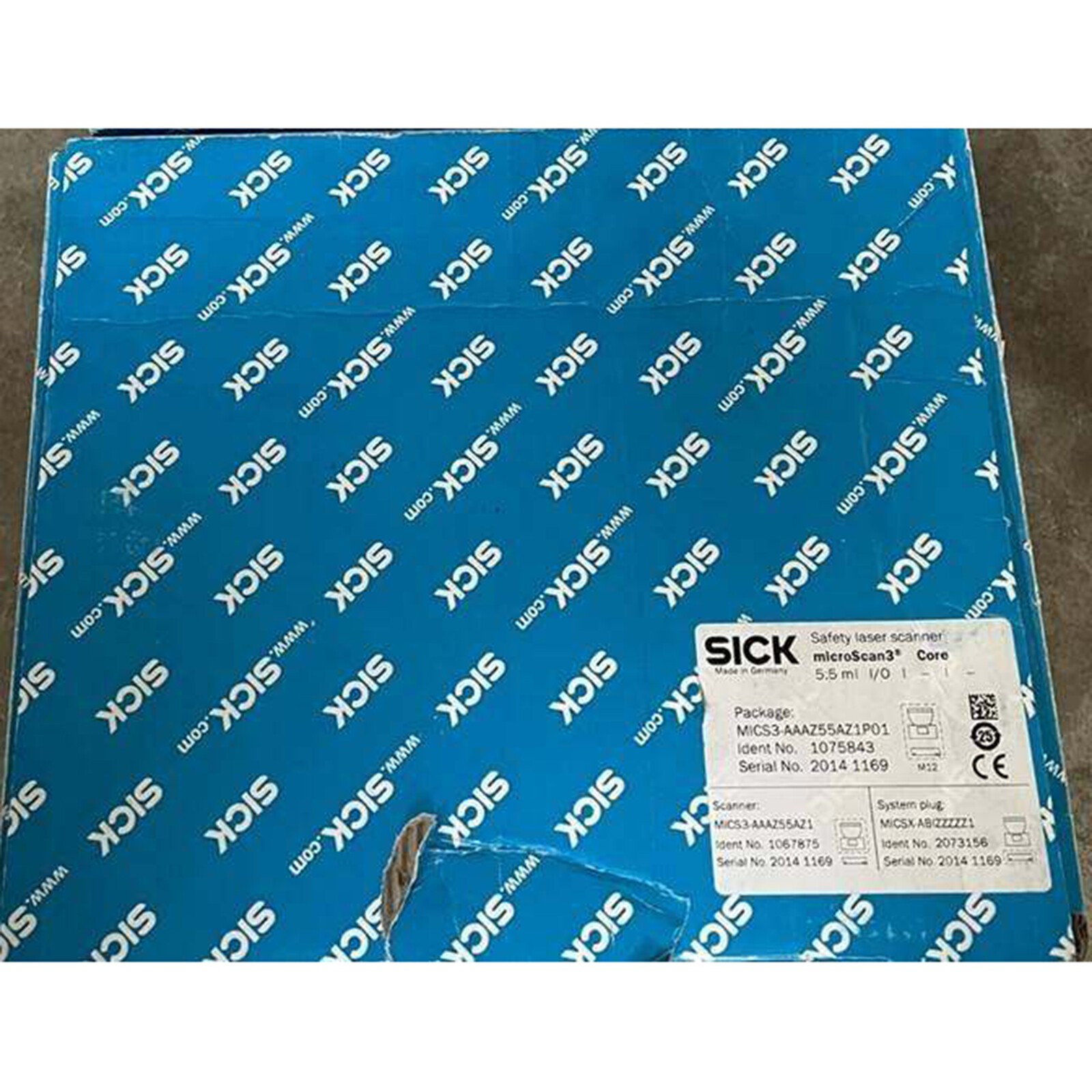 one new SICK MICS3-AAAZ55AZ1P01 safety laser scanner Fast Delivery