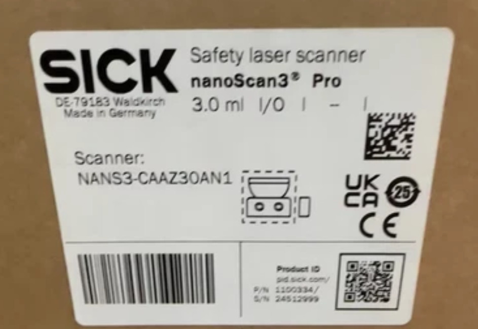 1PC New Sick NANS3-CAAZ30AN1 Laser Scanner NANS3CAAZ30AN1