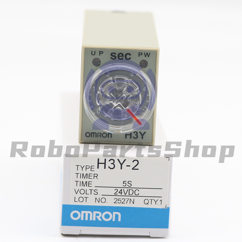 1PCS New Omron H3Y-2 H3Y2 PPower-on Delay Timer Relay 8 Pins /RS