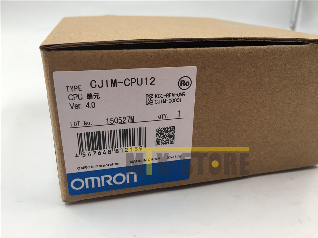 1pcs Omron Brand New CPU Unit CJ1M-CPU12 CJ1MCPU12 New In Box