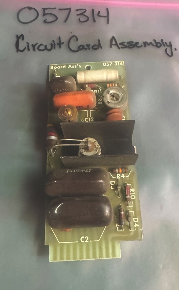 057314 PC BOARD FOR MM200 S52,54, 10A,10A Feeder USED TESTED | Miller Welder Par