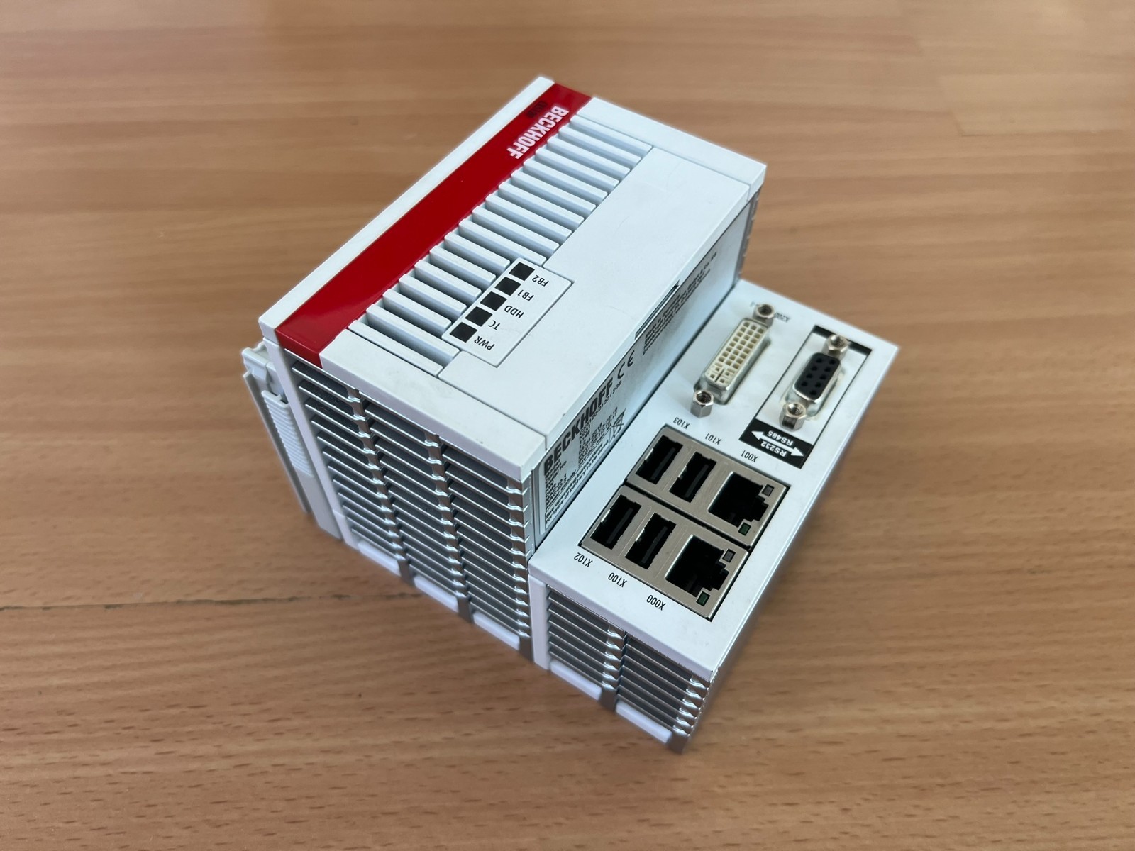 Beckhoff Embedded PC CX5120-0120/2GB, CX5120-N031 RS422/RS485 & Embedded Windows