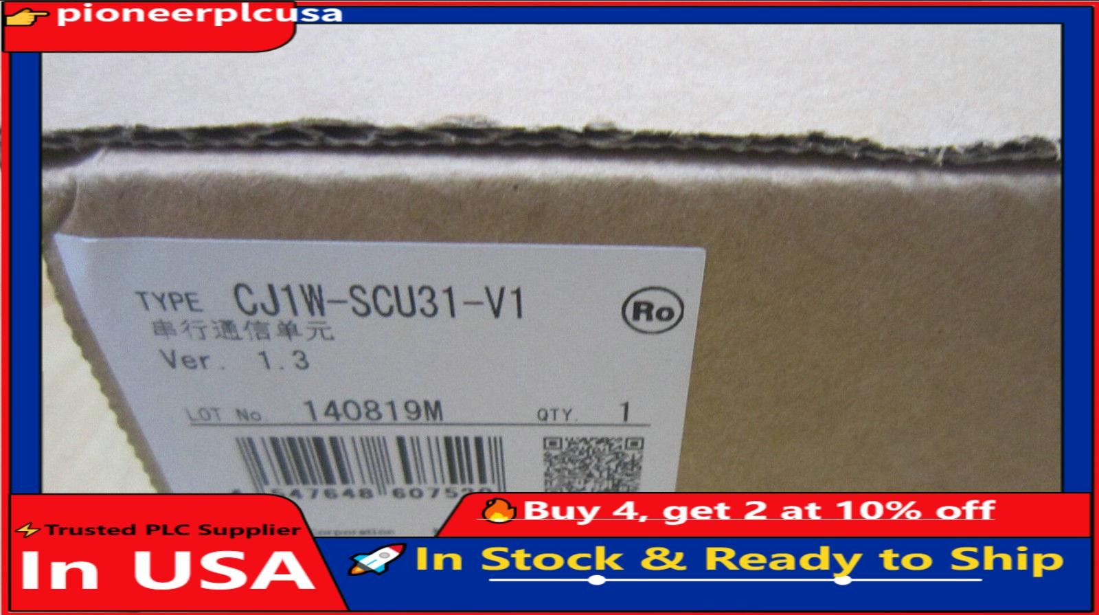Omron CJ1W-SCU31-V1 PLC Module CJ1WSCU31V1 New In Box US Free TAX