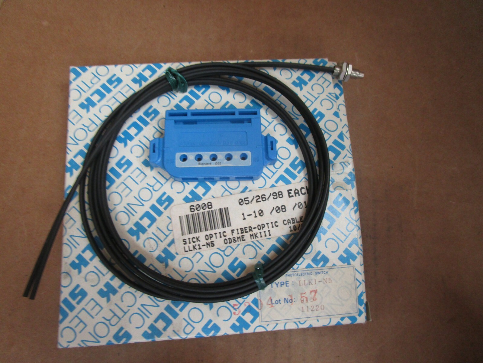 Sick Optic Fiber Optic Unit LLK1-N5 LLK1N5 New