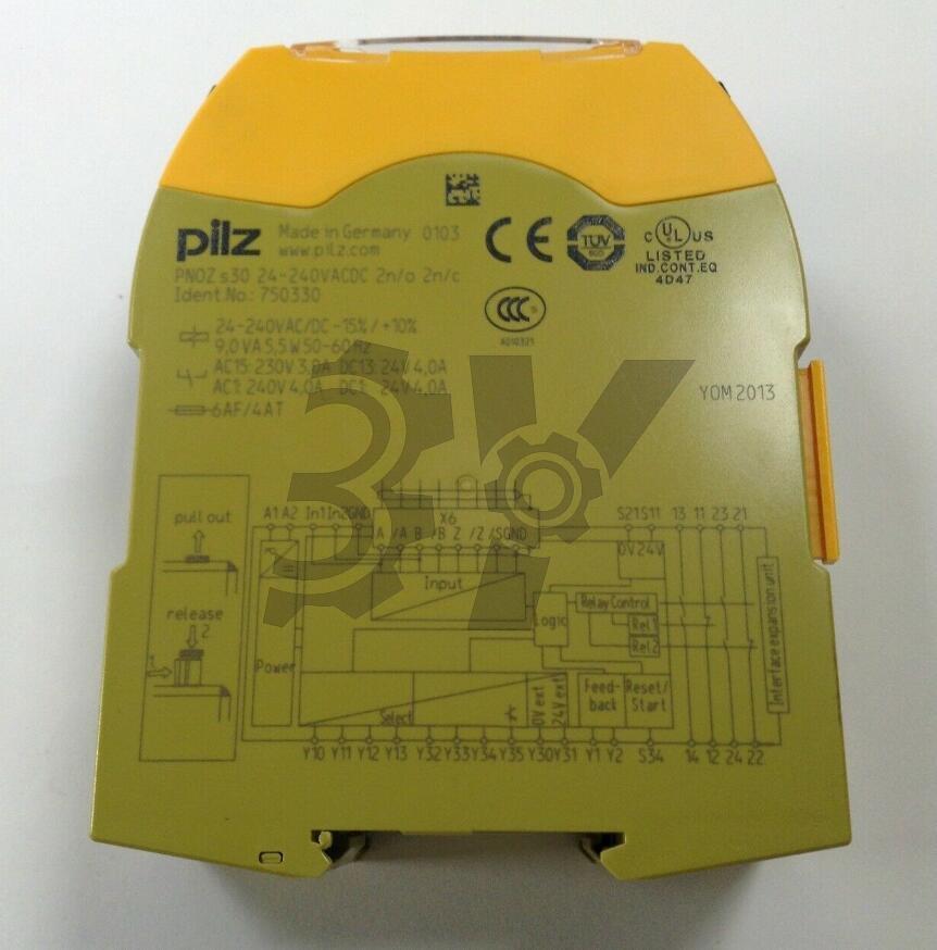 1PC Pilz PNOZ S30 750330 safety relay New