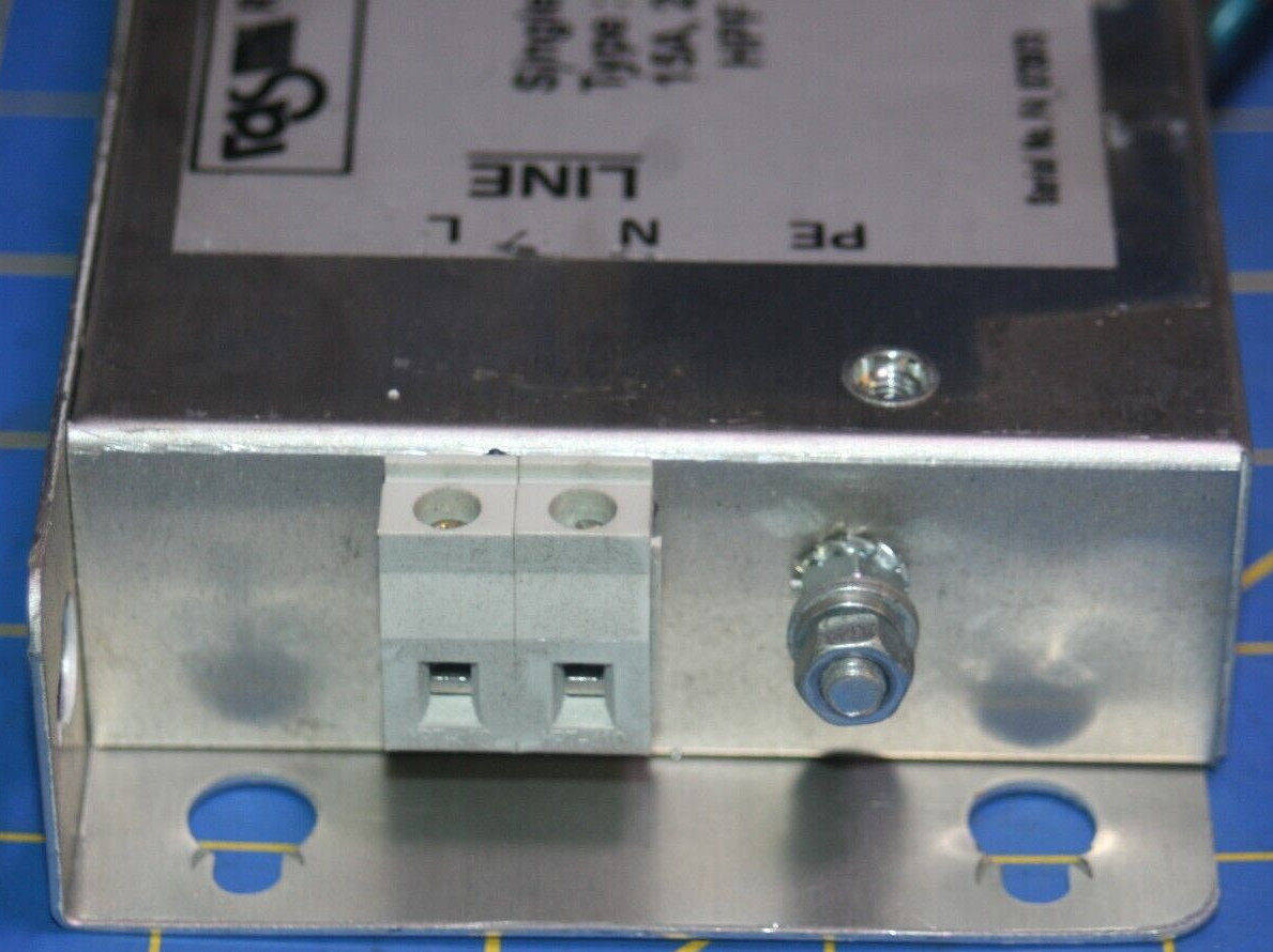 RASMI ELECTRONICS SINGLE PHASE RFI FILTER 15A 250VAC R88A FIW 115-E