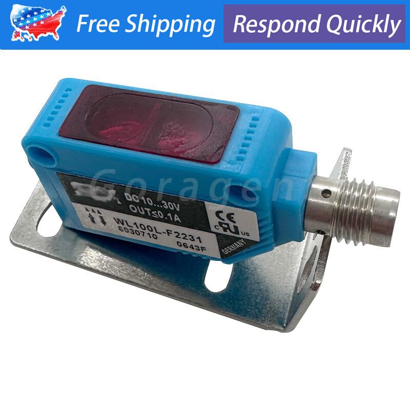 New in Box For SICK WL100L-F2231 Photoelectric Sensor Switch 10-30VDC 100mA