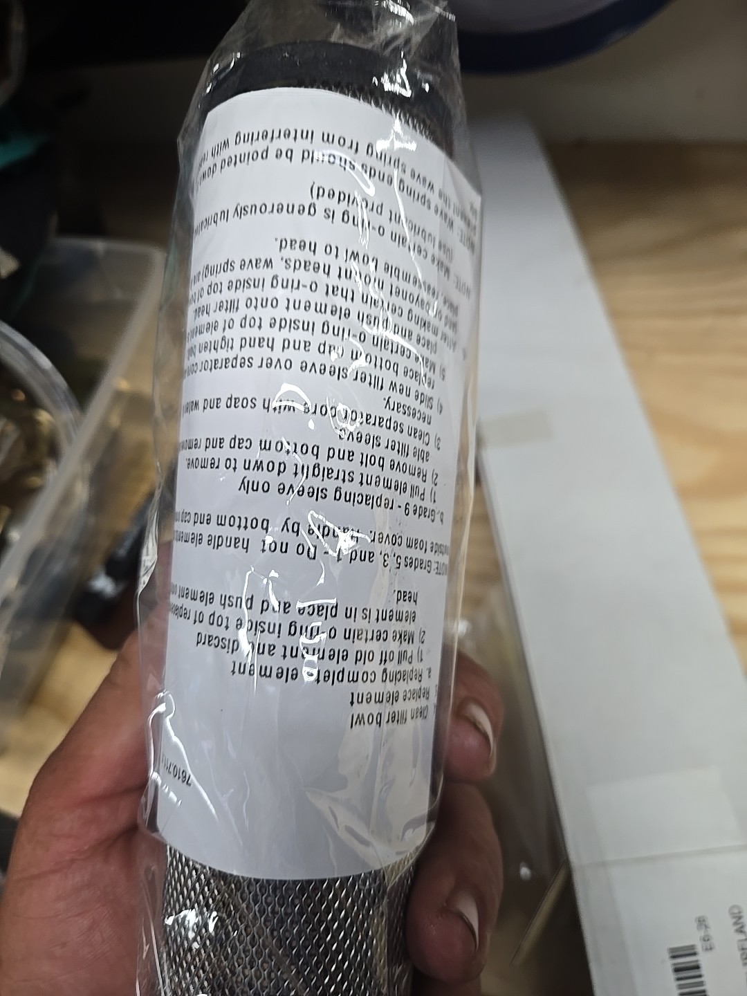 Hankison E6-28 Filter Replacement / E628 New In Box Sealed