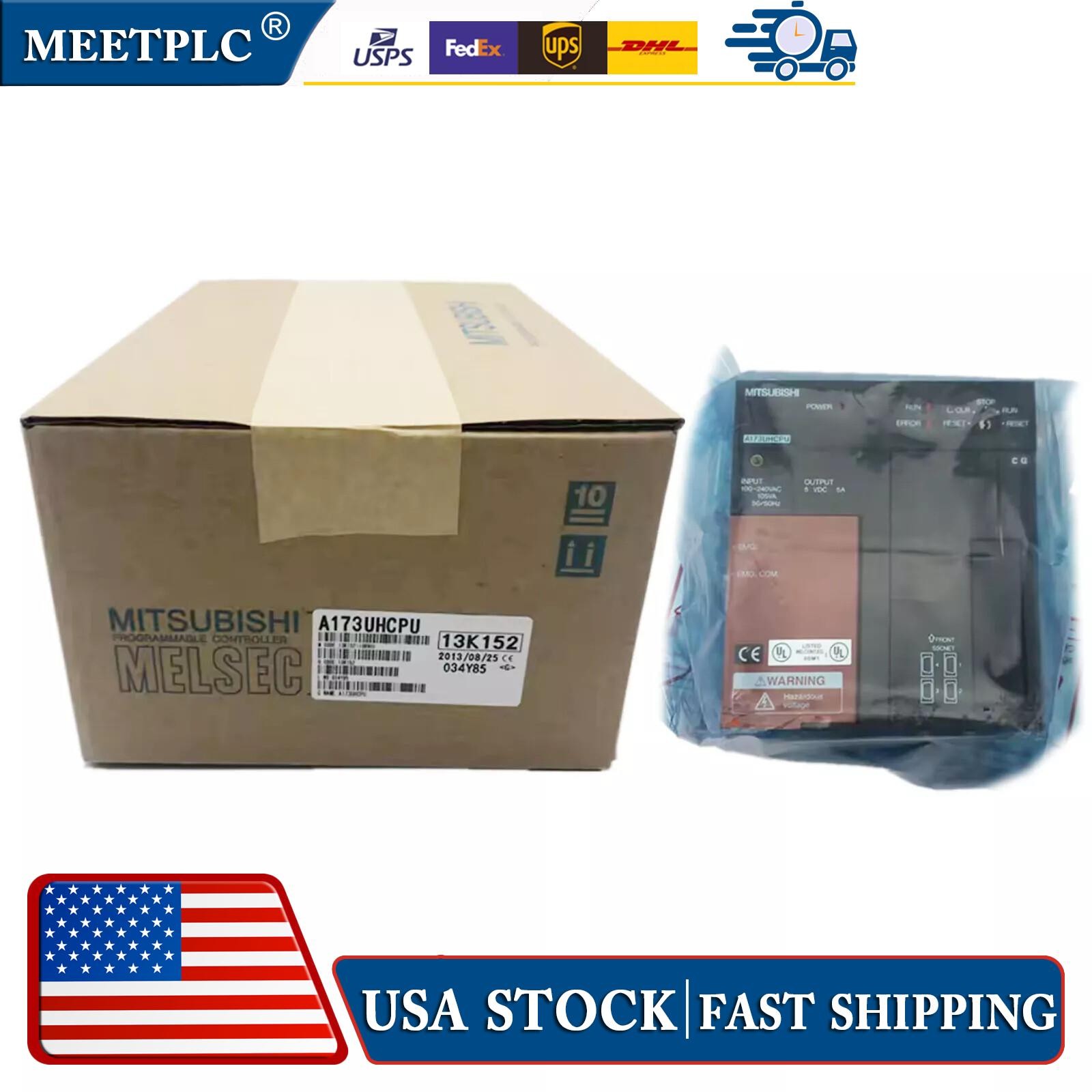 Mitsubishi A173UHCPU PLC Module New In Box Expedited Ship 1pcs