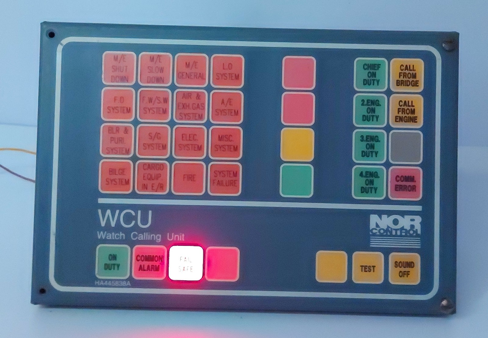 NORCONTROL AUTOMATION HA445838A Watch Calling Unit Module
