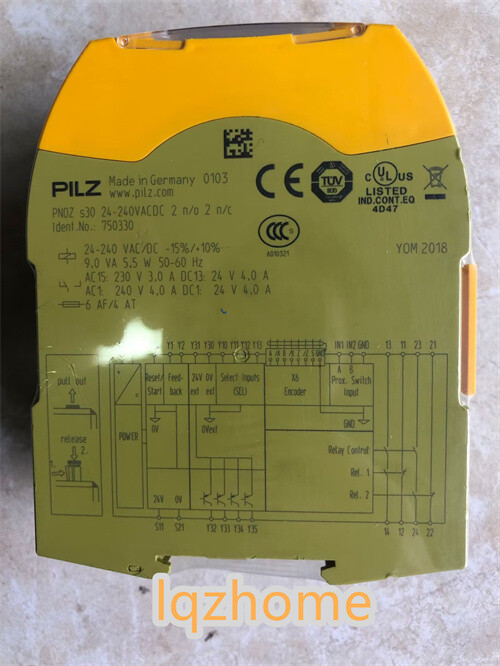 750330 PNOZ s30 24-240VACDC 2 n/o 2 n/c PILZ security module Brand New