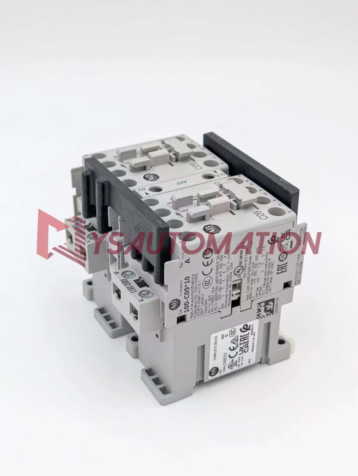 NEW Allen Bradley 104-C09D22 9A 110V 50Hz/120V 60Hz Reversing Contactor