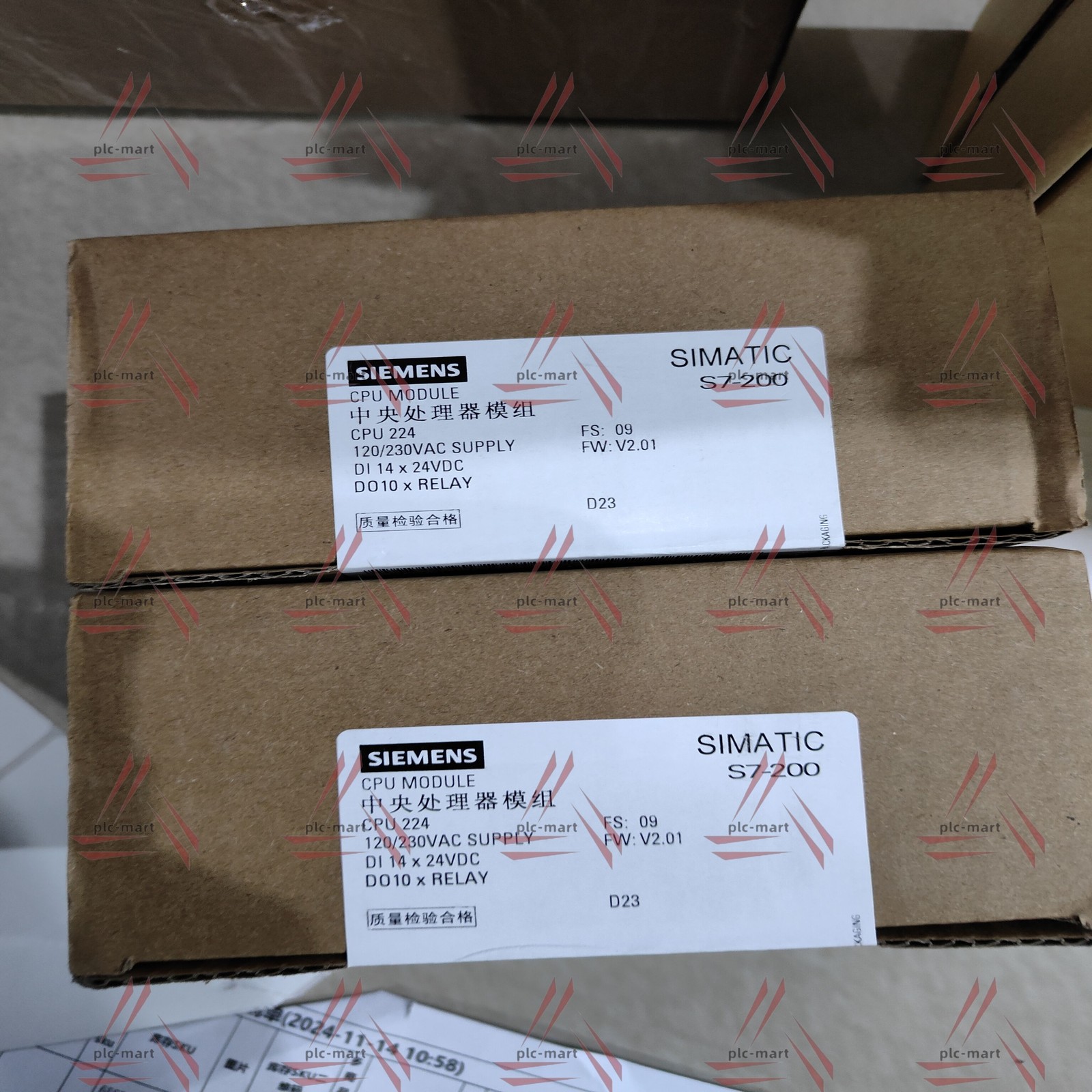 1PC Fast shipping NEW Siemens 6ES7214-1BD23-0XB0 Real US stock